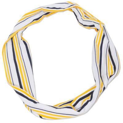 WVU Striped Infinity Scarf