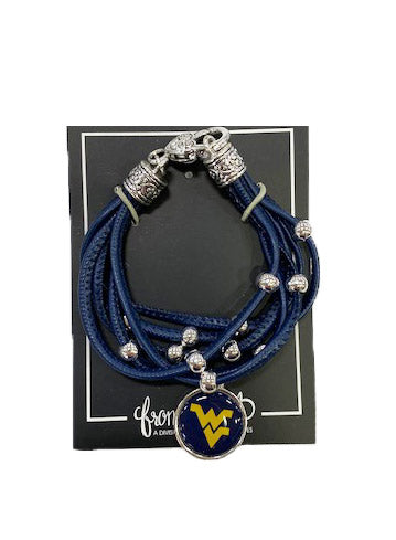 WVU Lindy Bracelet