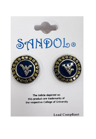 WVU Earrings