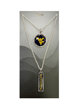 WVU Double Layer Necklace