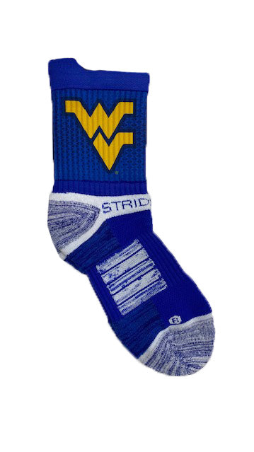 WVU Flying WV Mid Length Socks