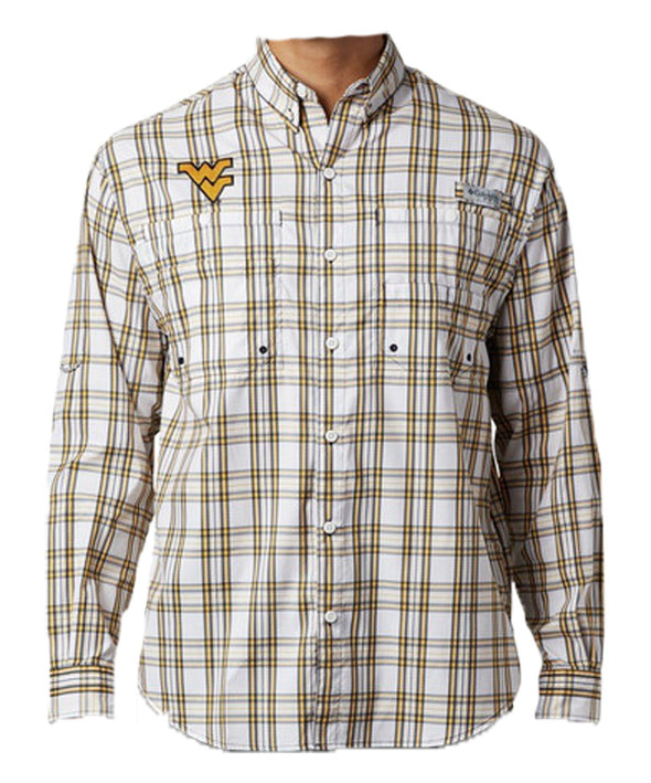 WVU Super Tamiami Long Sleeve Shirt