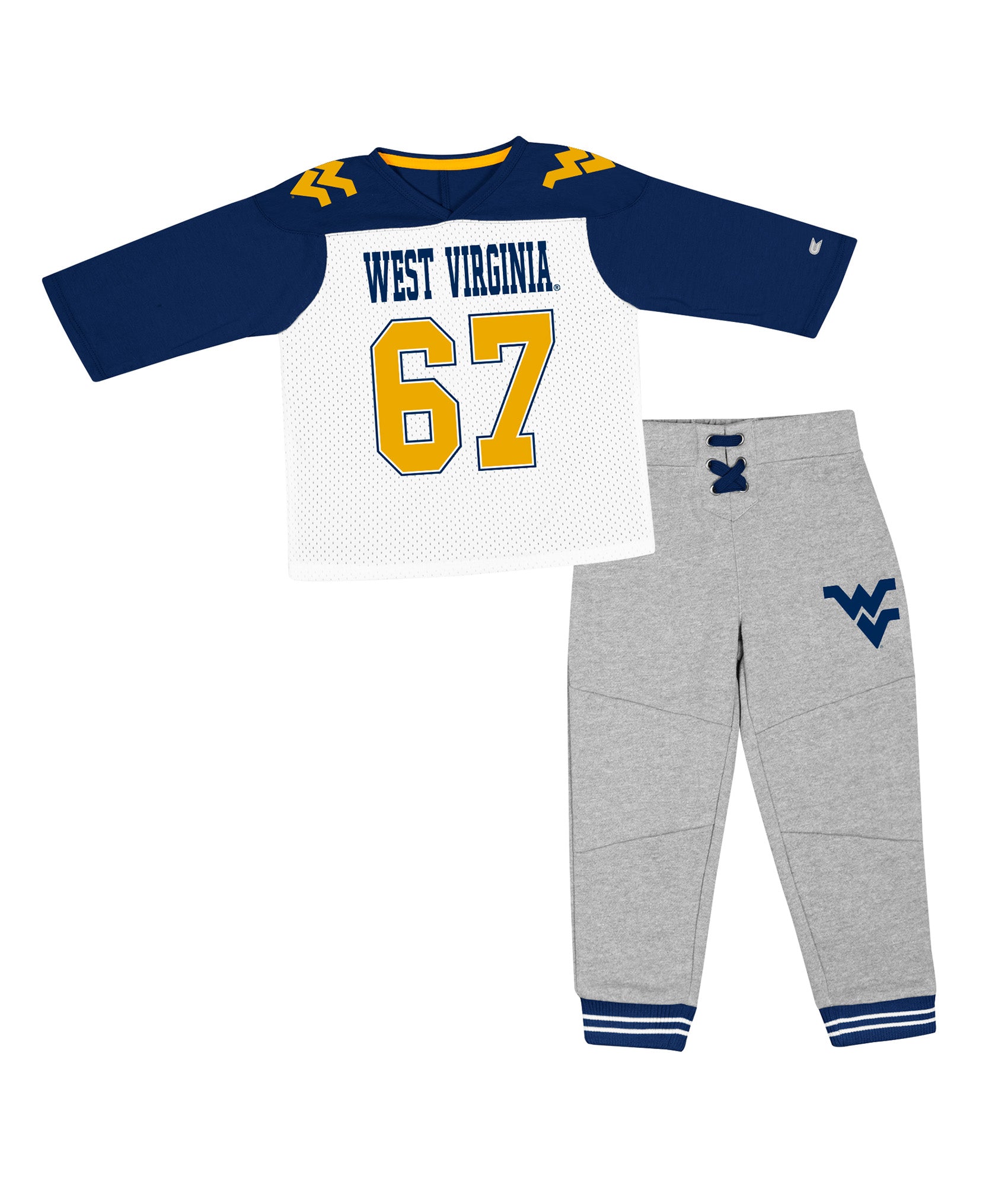WVU Jingtingers Toddler Football Set – Mountaineer World