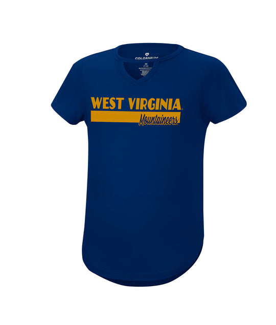 WVU Girls Dolores Tee