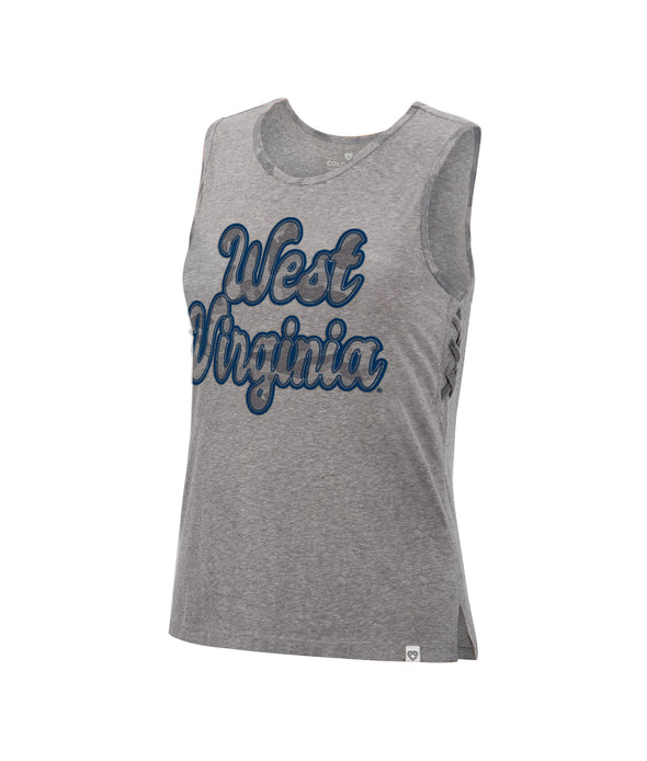 WVU Azul Marcada Tank