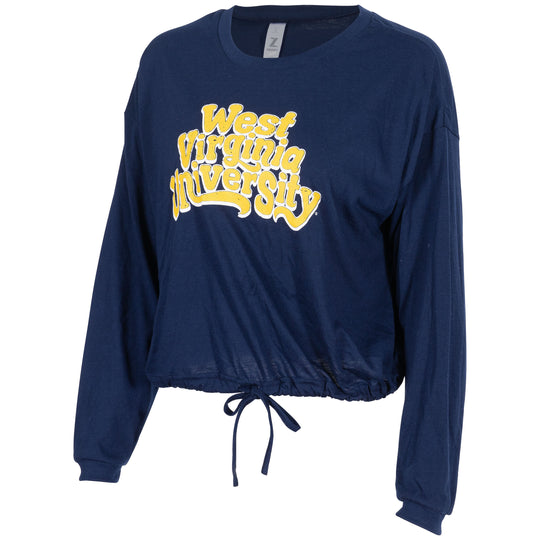 WVU Cinch Long Sleeve Tee