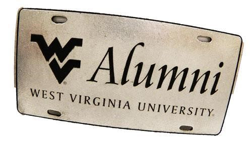thumbnail image 2 of West Virginia Mountaineers Camo License Plate – Metal Sign 12x6" 2 of 6