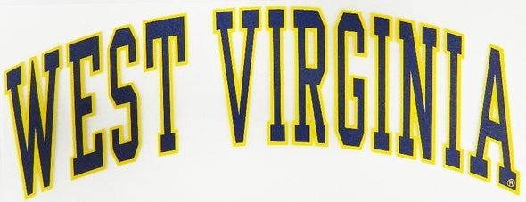 WVU Arched Decal