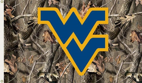 WVU Realtree Camo 3 x 5 Flag