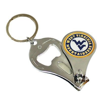 WVU Clipper Keychain
