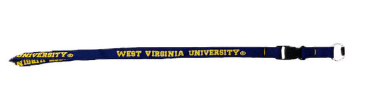 WVU Platinum Lanyard