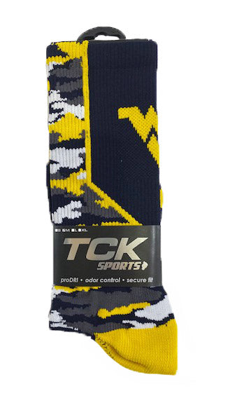WVU Camo Socks