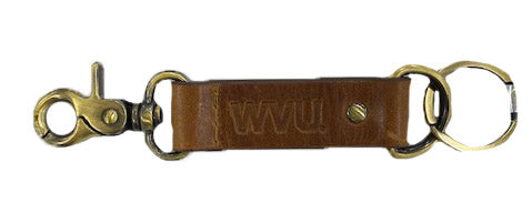WVU Westbridge Keychain
