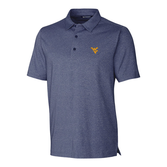 WVU Forged Heathered Stretch Polo