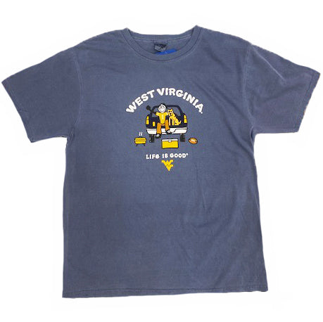 WVU Life is Good Tee