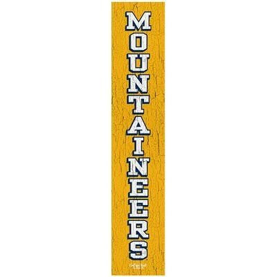 WVU Mountaineers Plank Sign