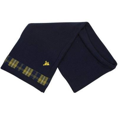 WVU Waffle Infinity Scarf