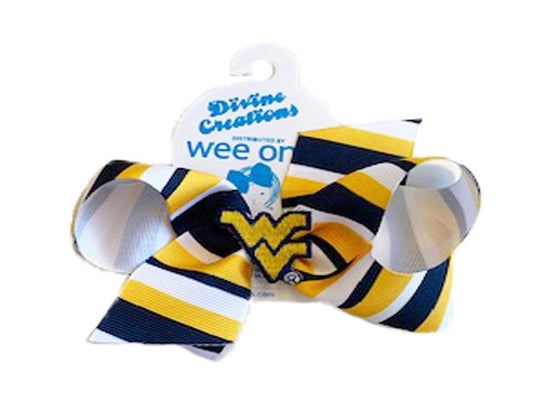 WVU Medium Bow With Patch